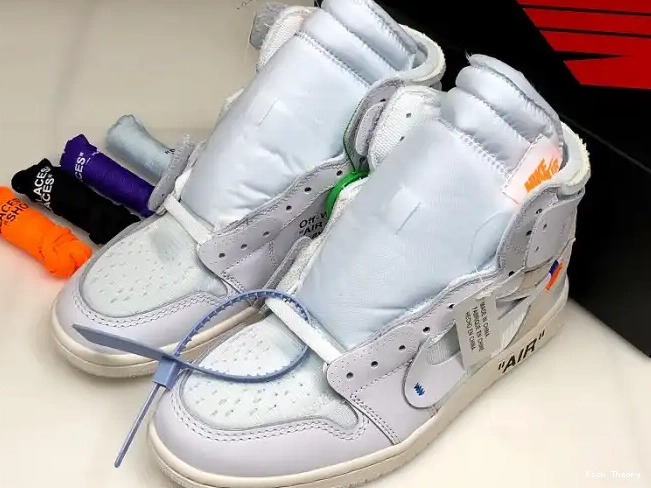 Kicked Out Shoe Store Jordan Off-White Retro White 1 Air High AQ0818-100 0531